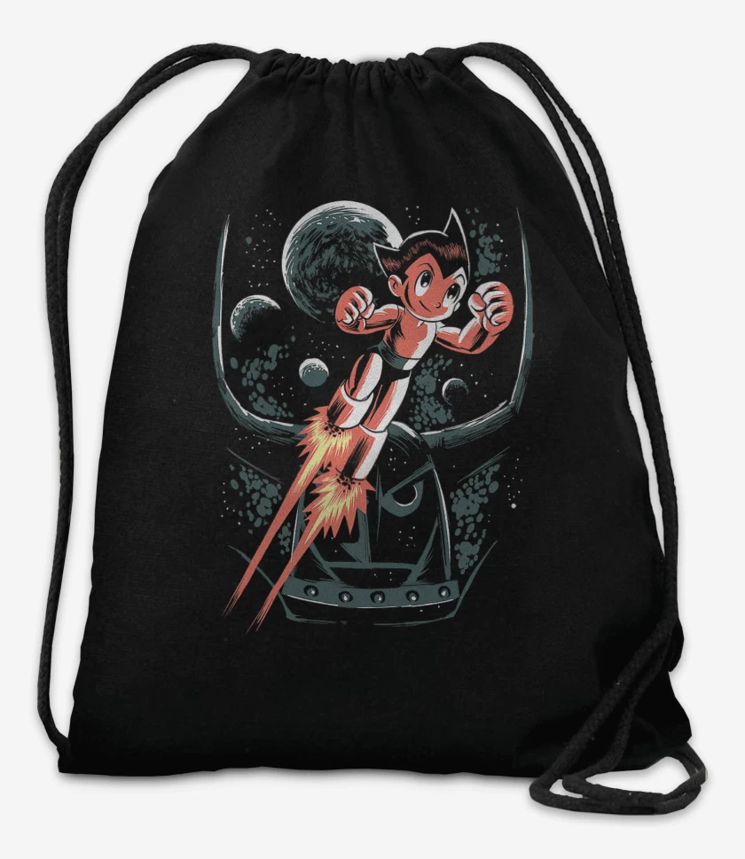 Mochila Negro de Astroboy Pluto
