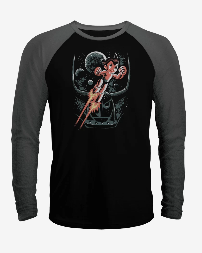 Polera Raglan Astroboy Pluto