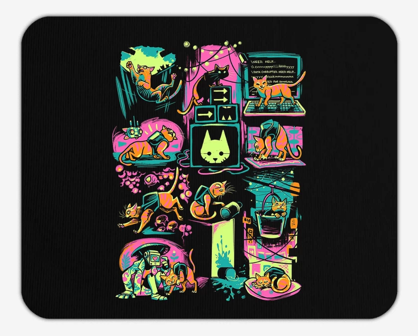 Mousepad Stray Gatito 