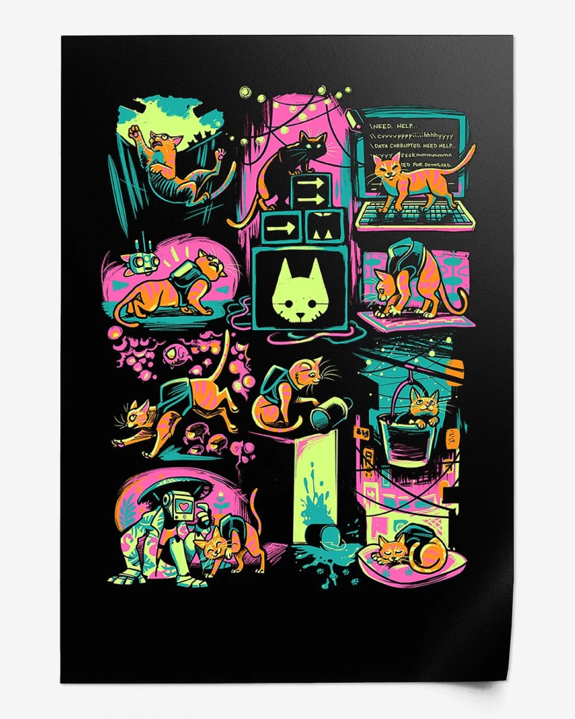 Print Stray Gatito 