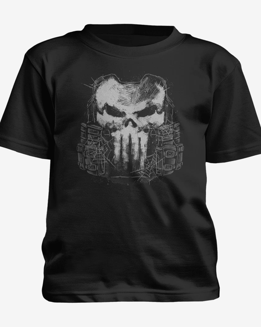 Polera de niño Negro de The Punisher
