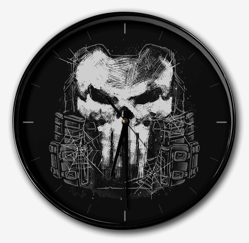 Reloj Negro de The Punisher