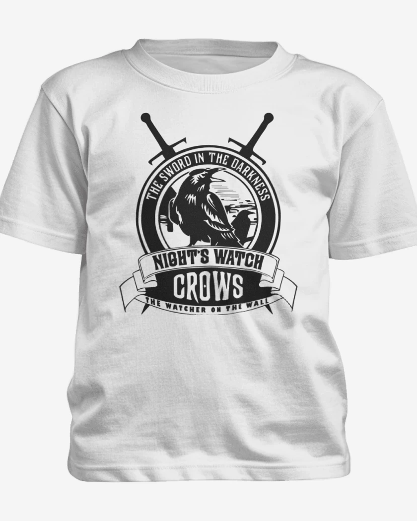 Polera de niño Blanco de Crows