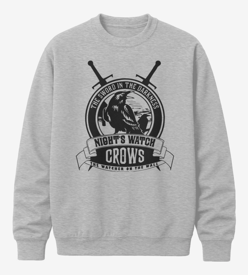Poleron polo Gris Melange de Crows
