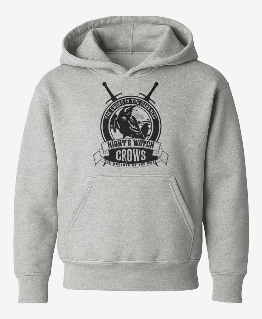 Poleron de niño Gris Melange de Crows