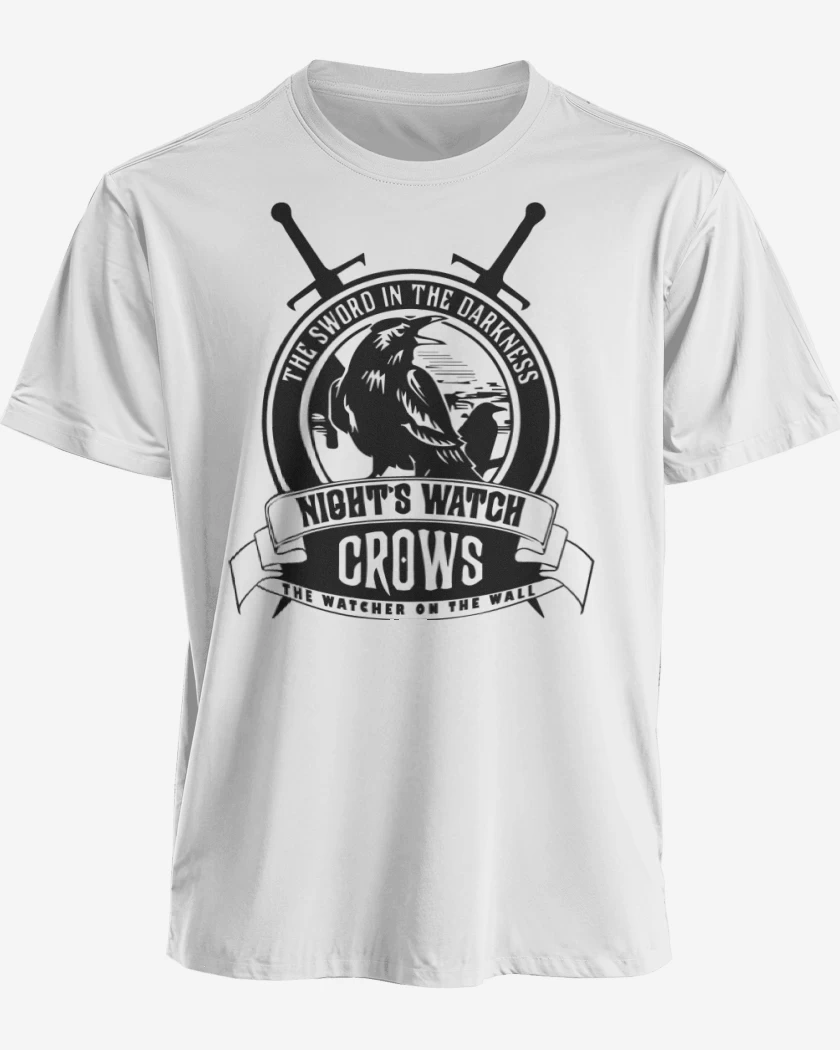 Polera premium Blanco de Crows