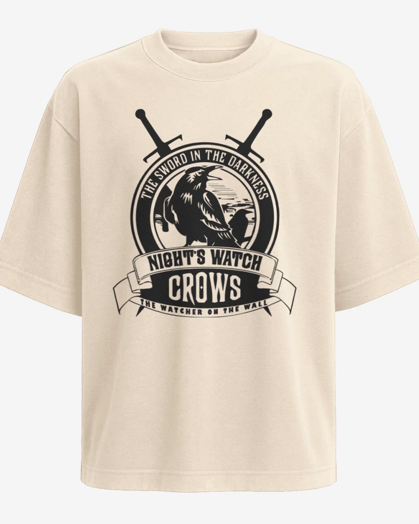 Polera Oversize Crows