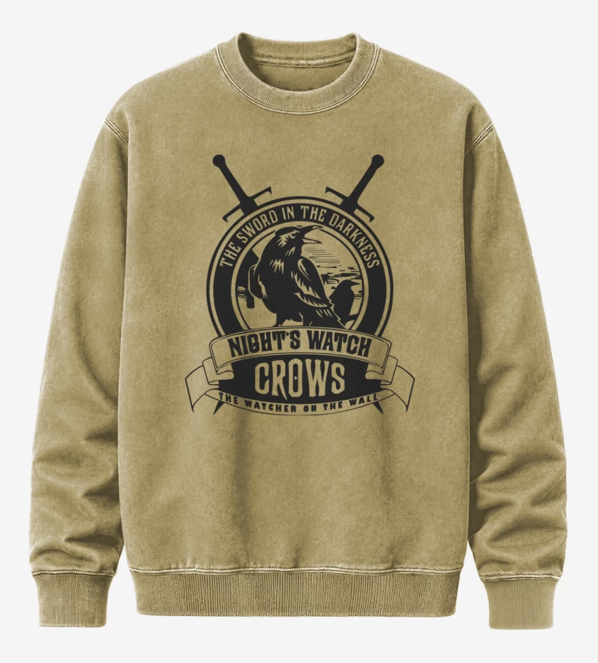 Poleron Polo Acid Wash Crows