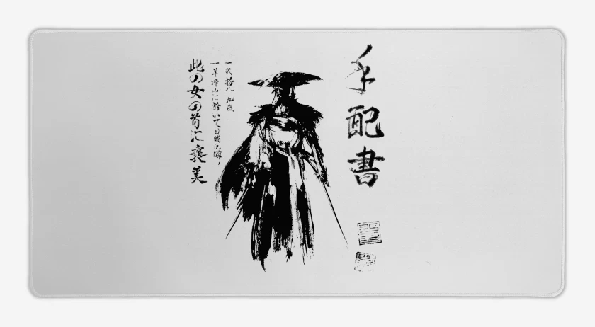Mouse pad Gamer Ghost of Yotei