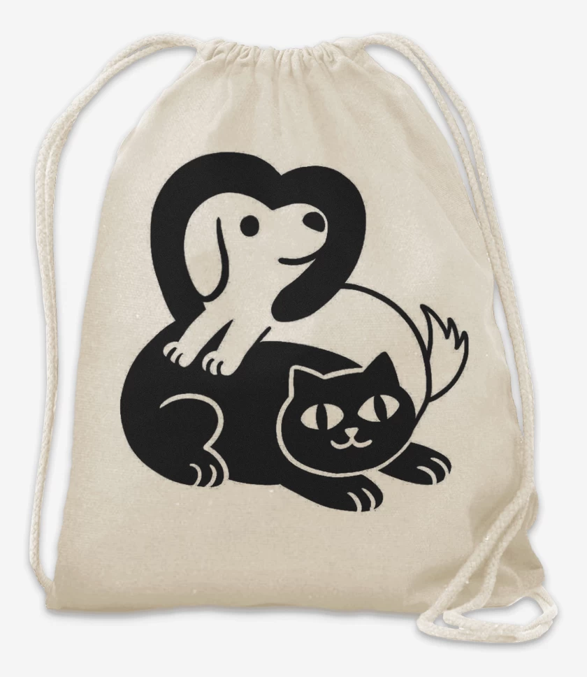 Mochila Gatoperro Amigos