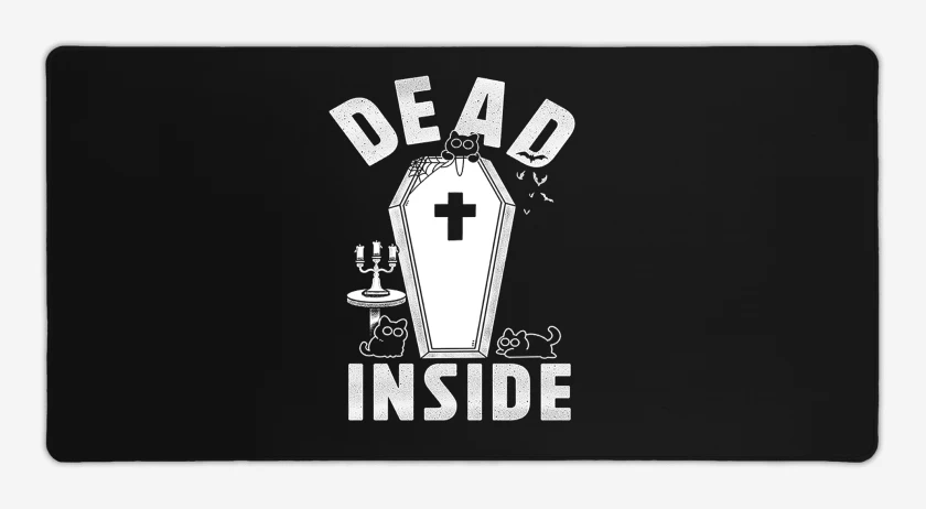 Mouse pad Gamer Dead Inside II