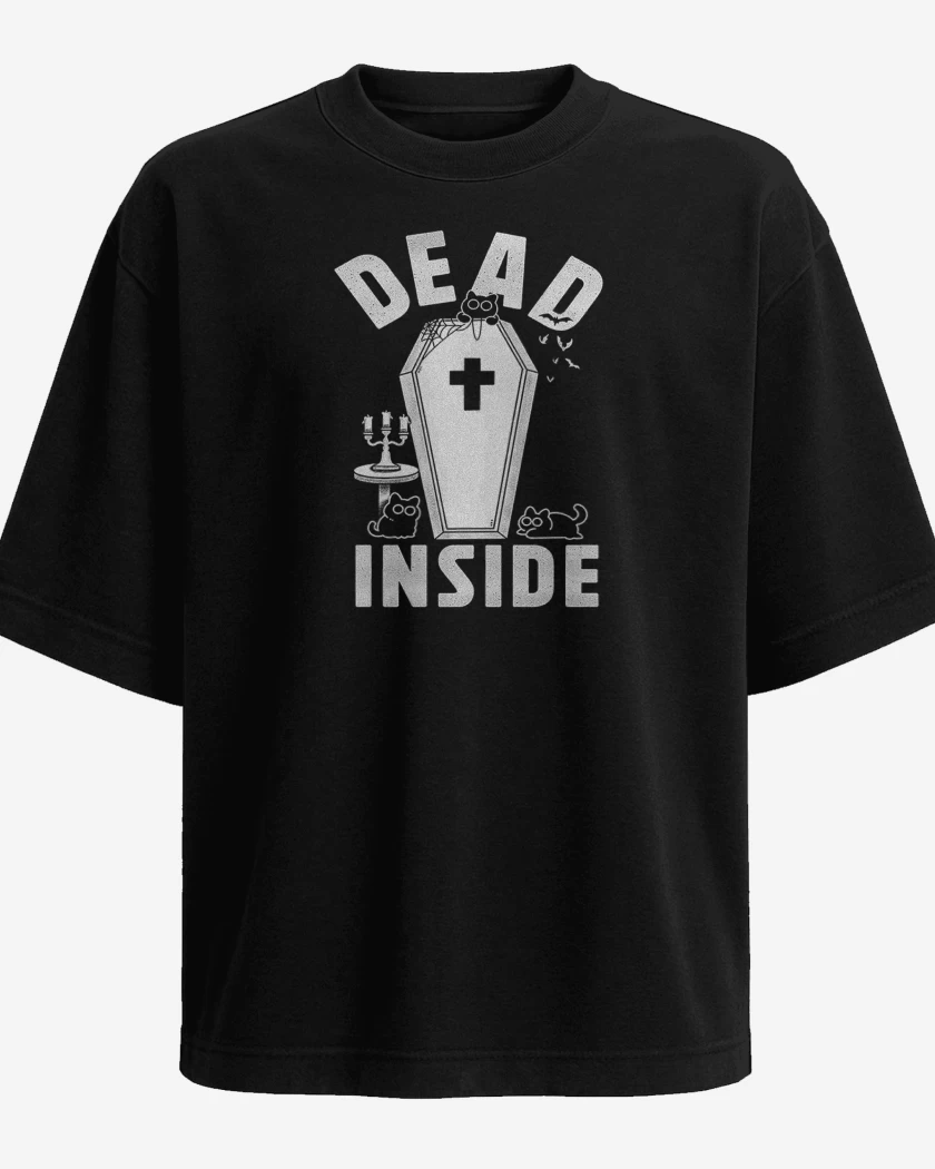 Polera Oversize Dead Inside II