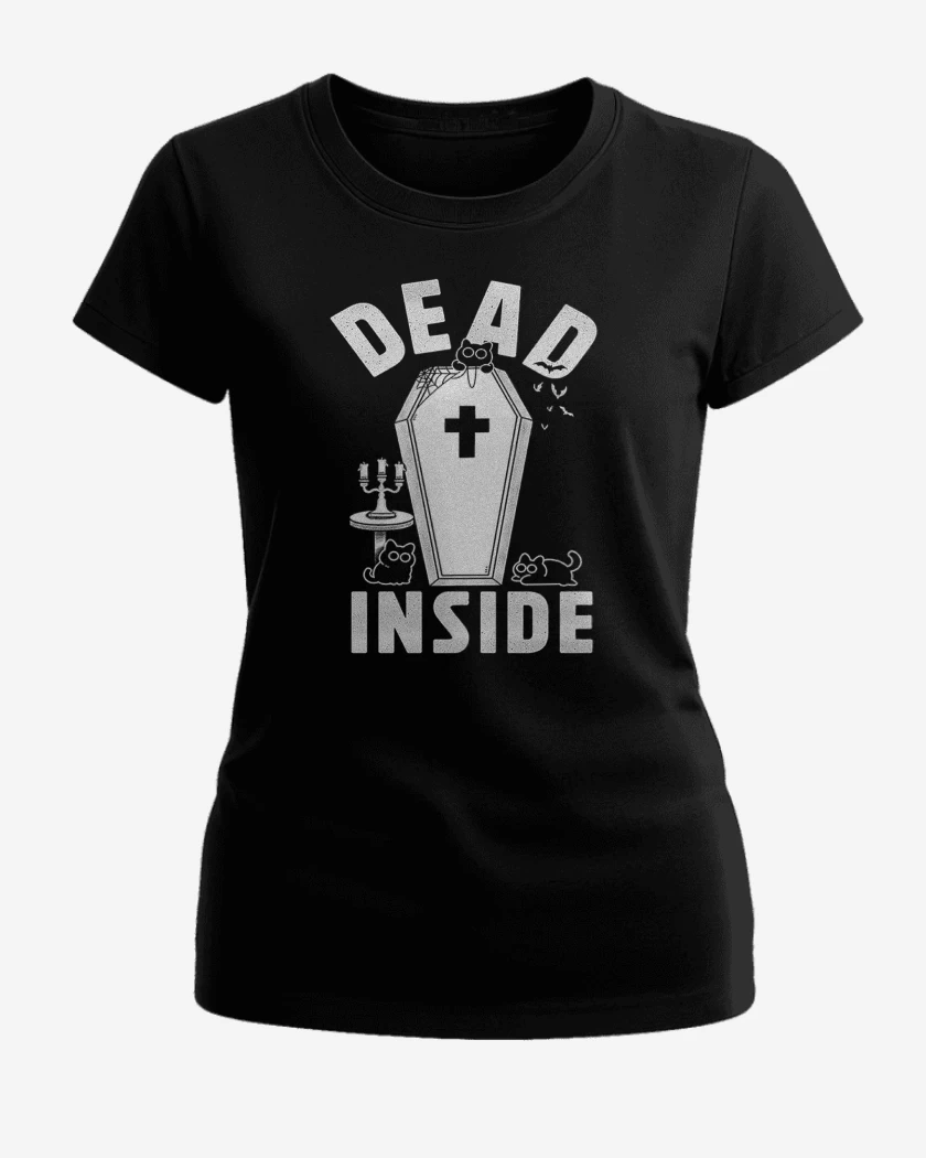 Polera de Mujer Negro de Dead Inside II