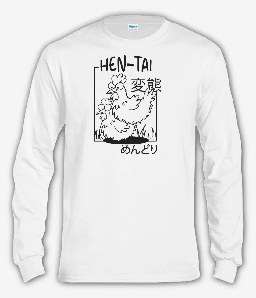 Polera manga larga Blanco de Pelea de Gallos
