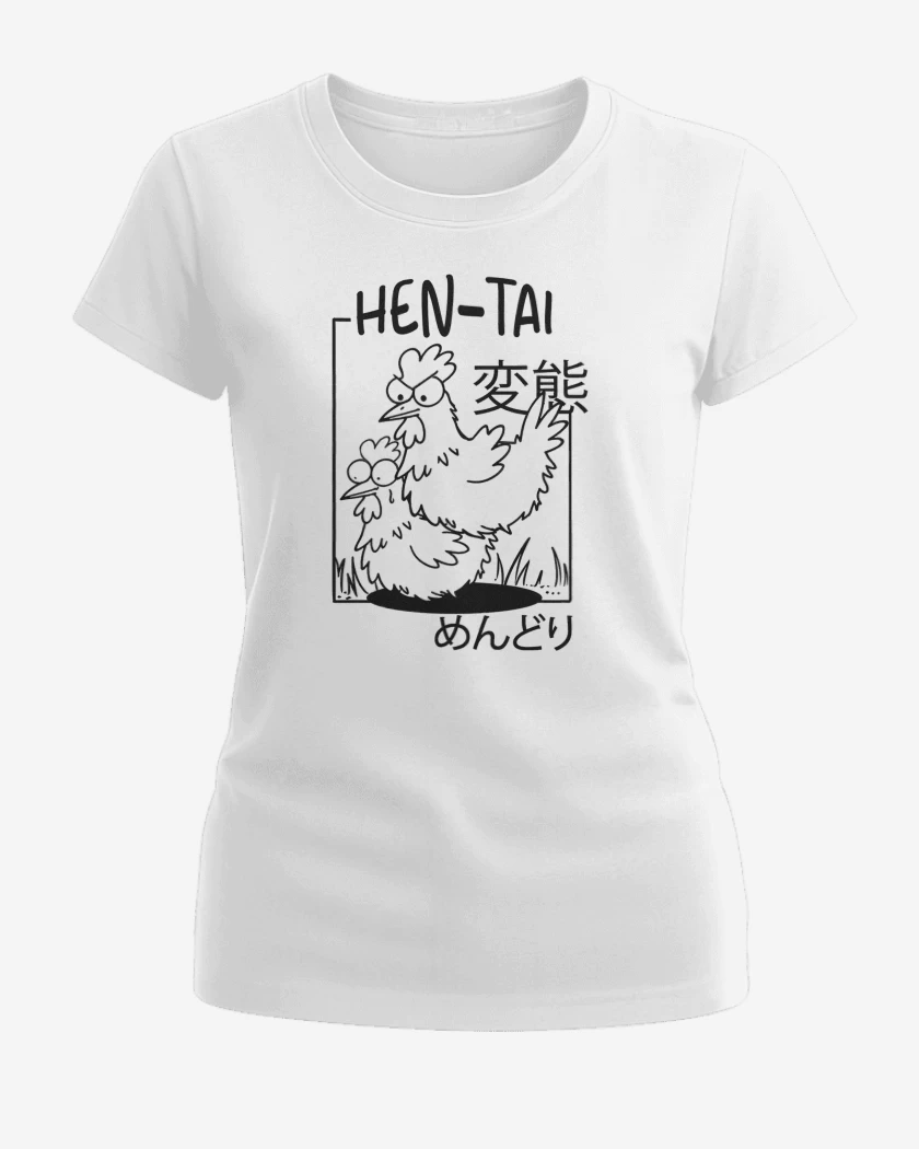 Polera de Mujer Blanco de Pelea de Gallos