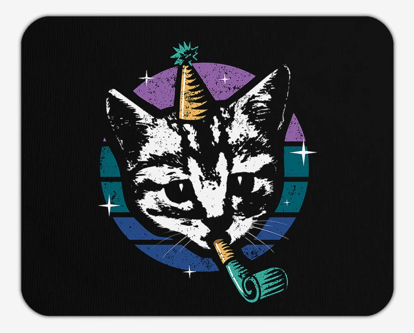 Mousepad Gatito Fiestero