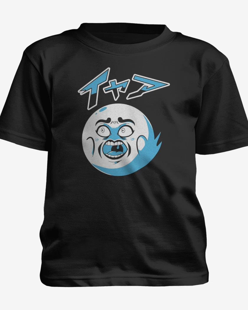 Polera de niño Negro de Fantasmita Japo