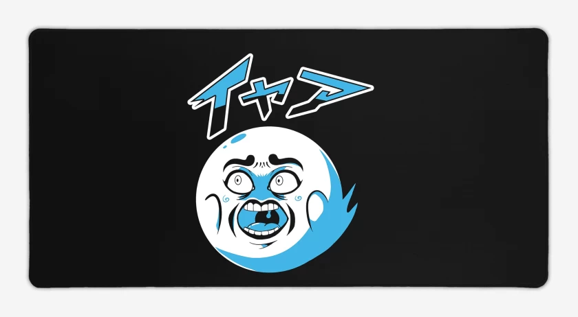 Mouse pad Gamer Negro de Fantasmita Japo