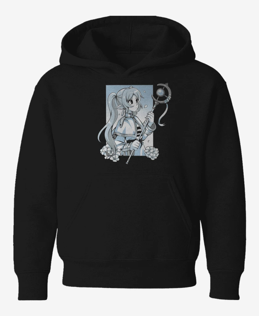 Poleron de niño Negro de Frieren Kawai
