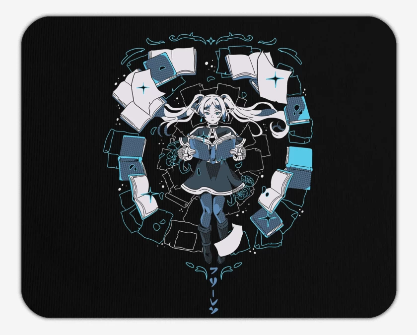 Mousepad Negro de Frieren II