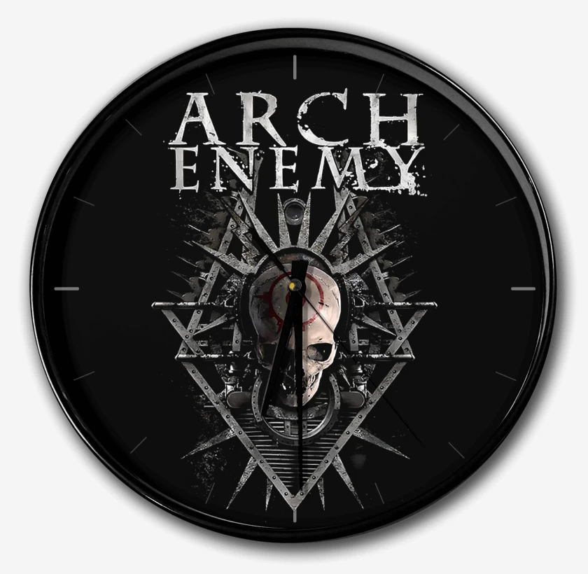 Reloj Negro de Arch Enemy 