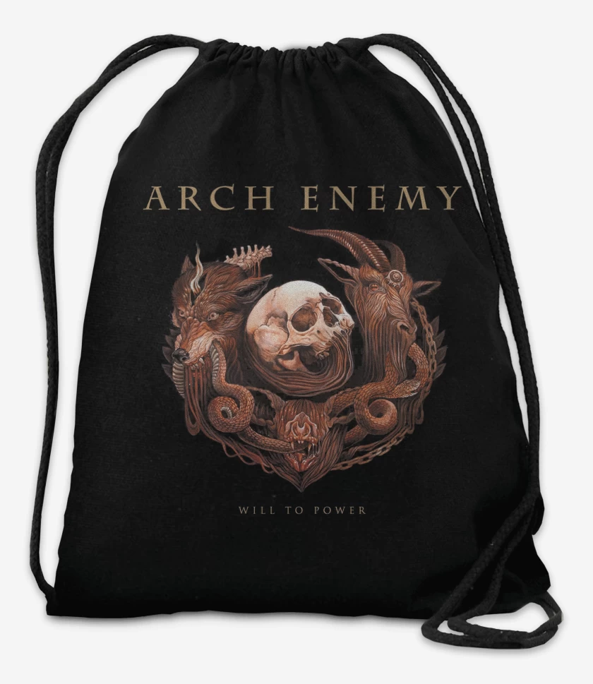 Mochila Negro de Arch Enemy Will to Power
