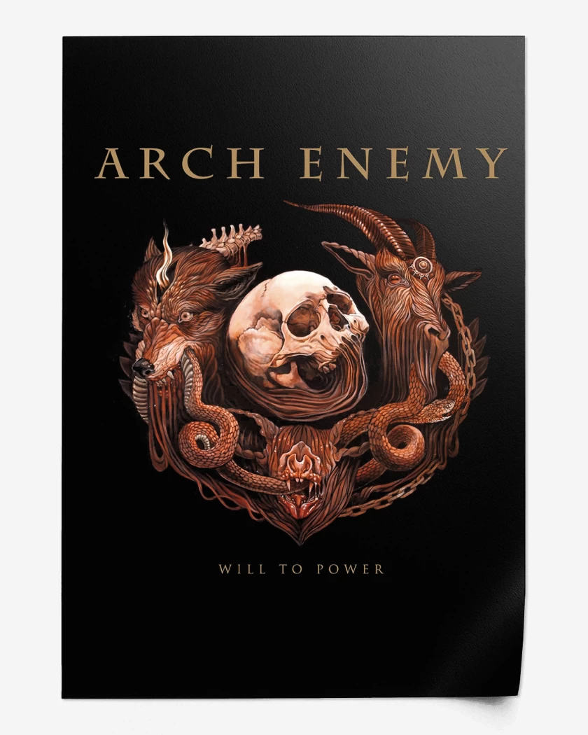 Print Arch Enemy Will to Power