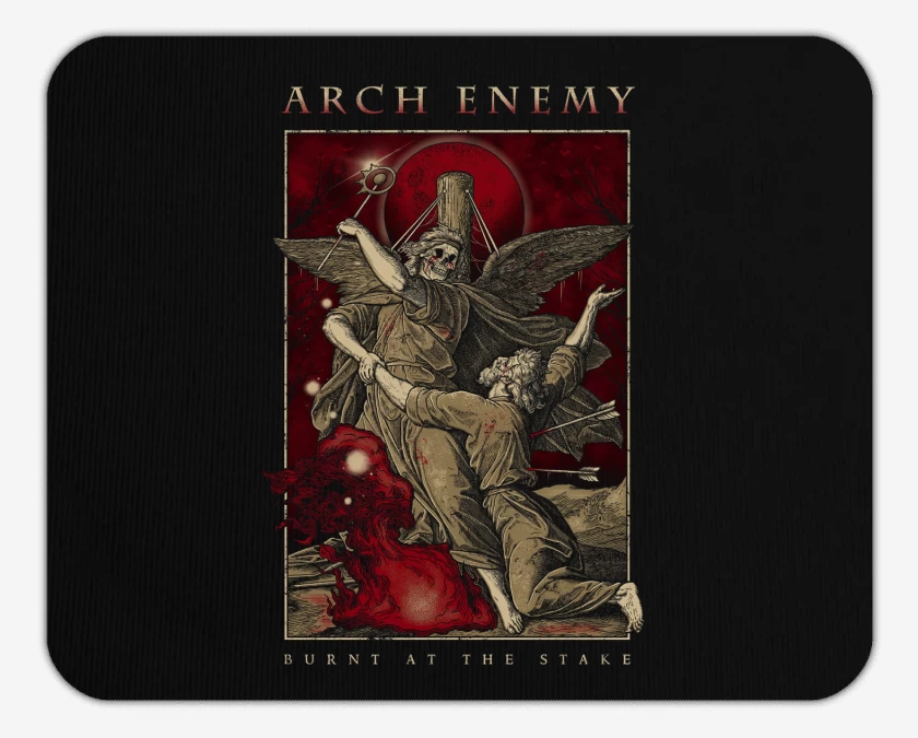 Mousepad Arch Enemy Burnt At The Stage