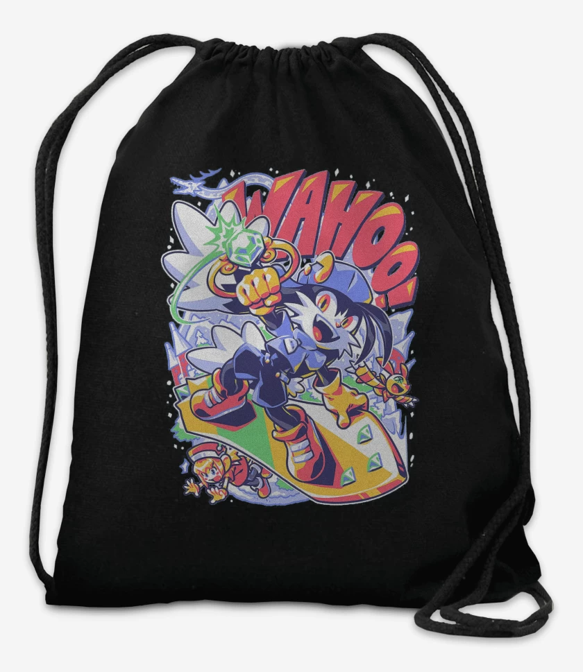 Mochila Negro de Klonoa