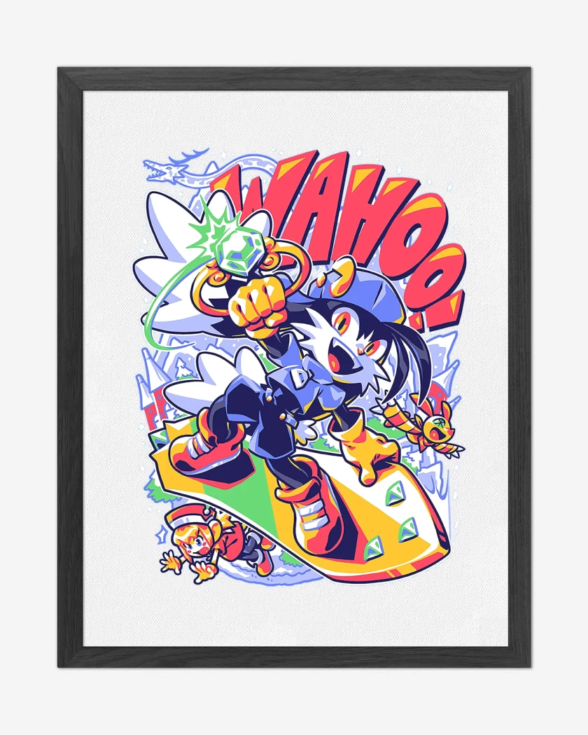 Cuadro decorativo Blanco de Klonoa