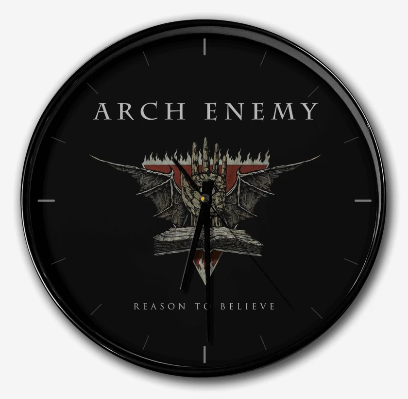 Reloj Negro de Arch Enemy Reason to Believe