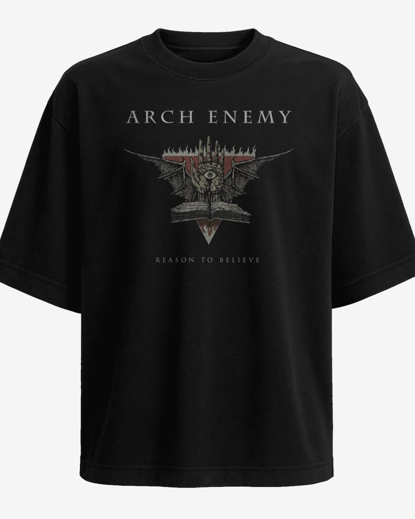 Polera Oversize Arch Enemy Reason to Believe
