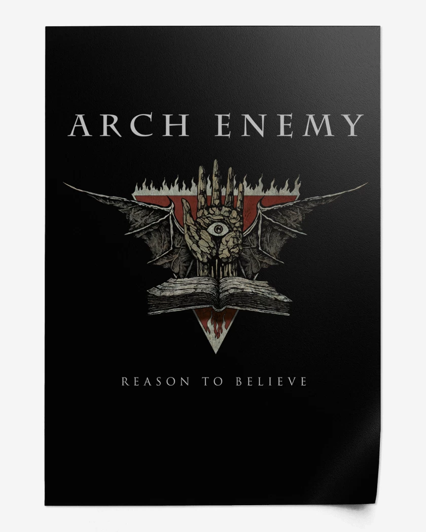 Print Arch Enemy Reason to Believe