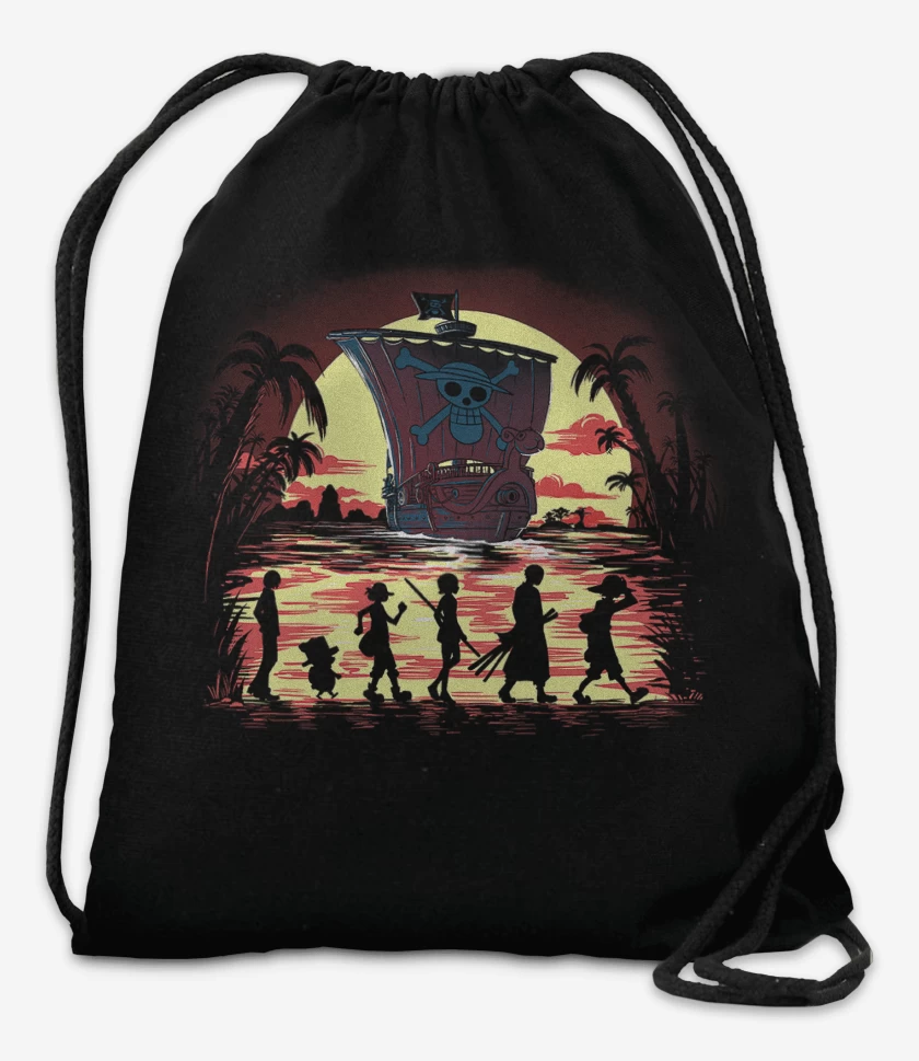 Mochila Negro de Piratas de la Amistad