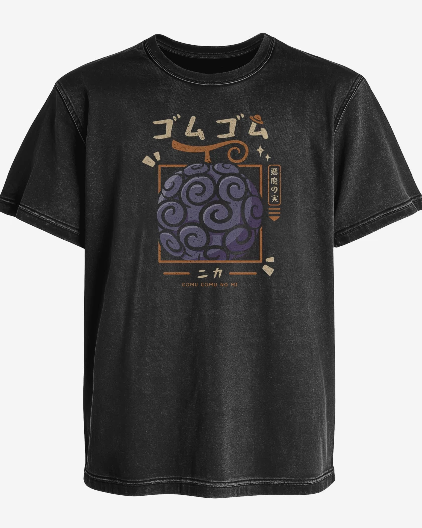 Polera desgastada One Piece Gumo Gumo