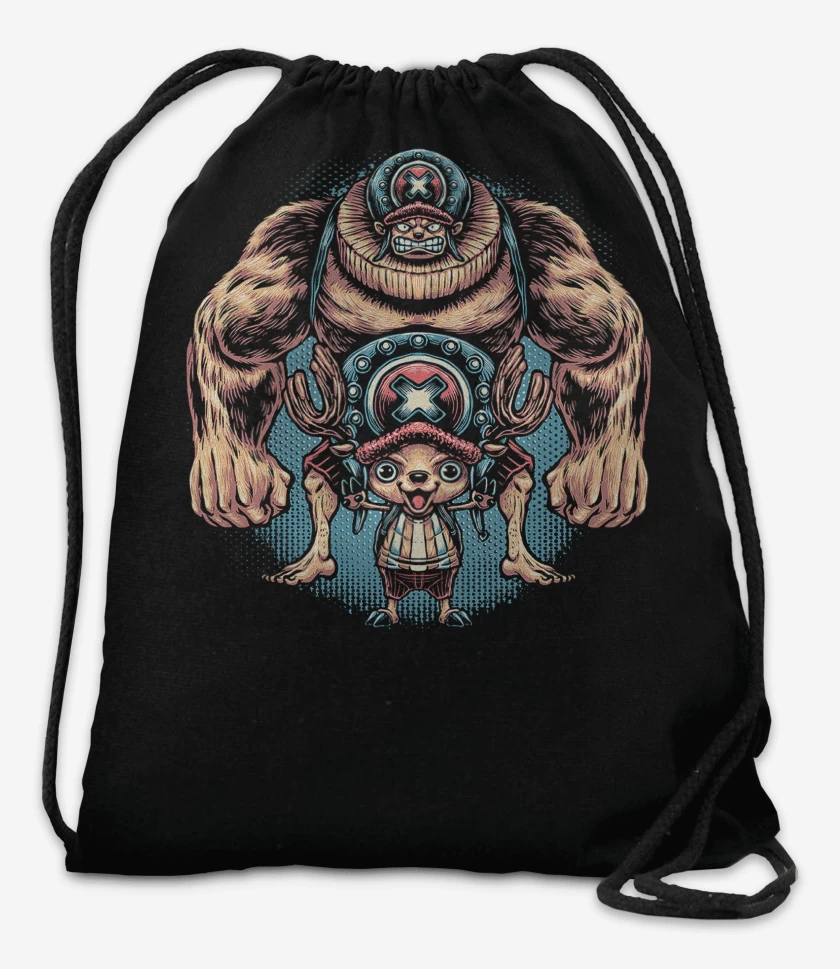 Mochila Negro de One Piece Super Chopper