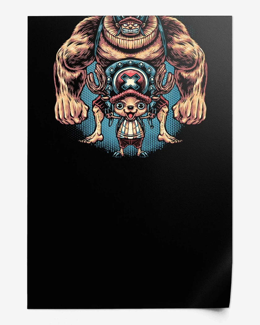 Print One Piece Super Chopper