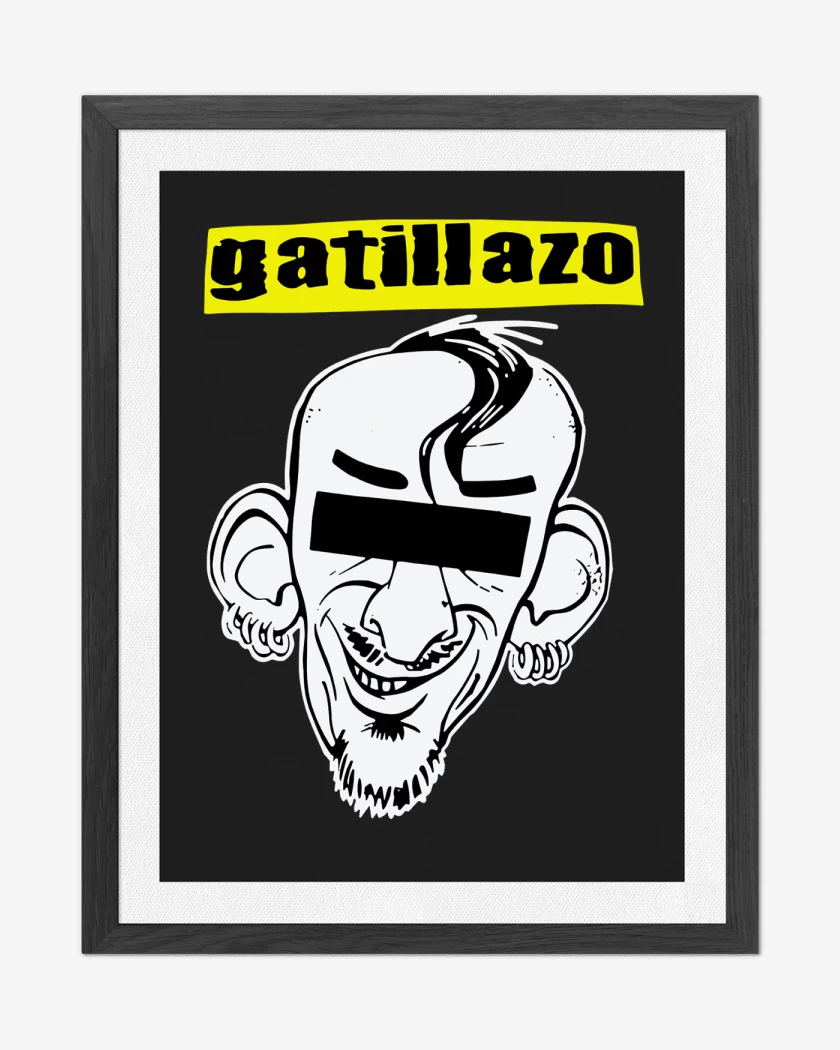 Cuadro decorativo Gatillazo