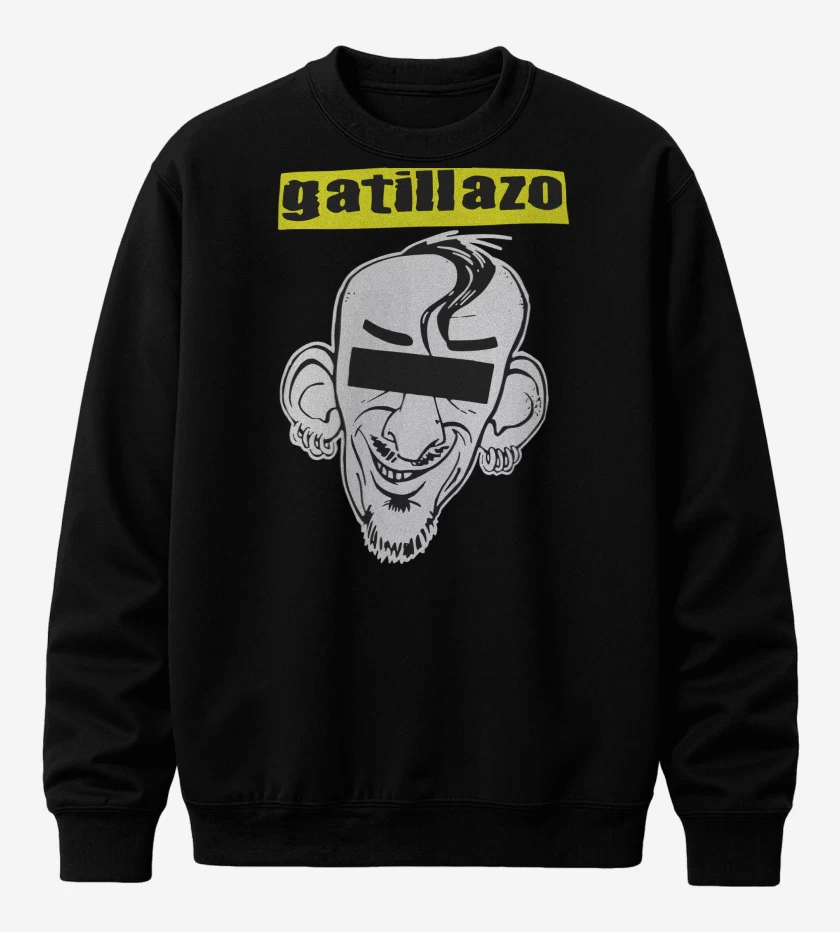 Poleron polo Negro de Gatillazo