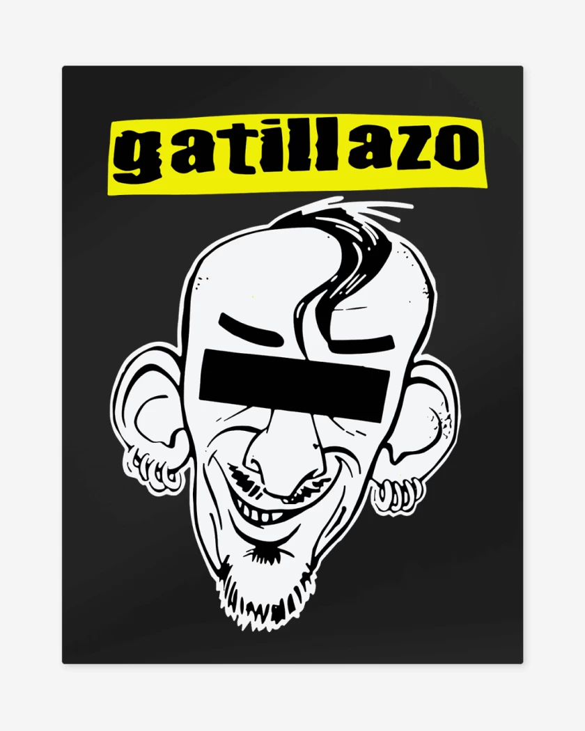Print metalico Negro de Gatillazo