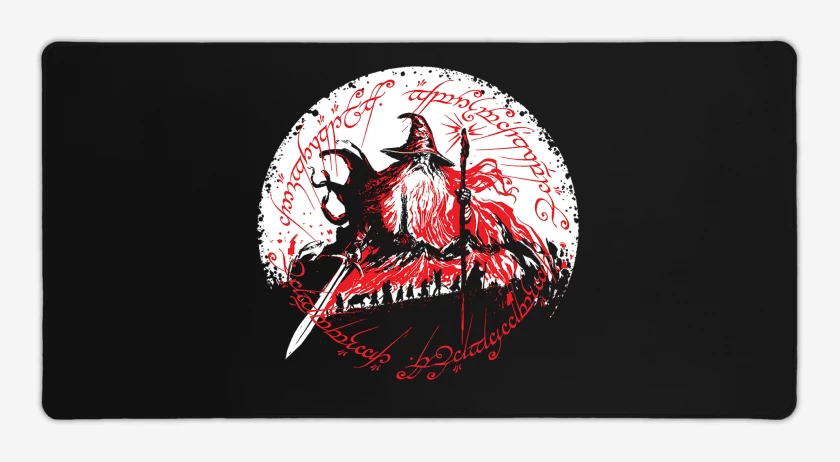Mouse pad Gamer Señor de los Anillos Gandalf Comunidad