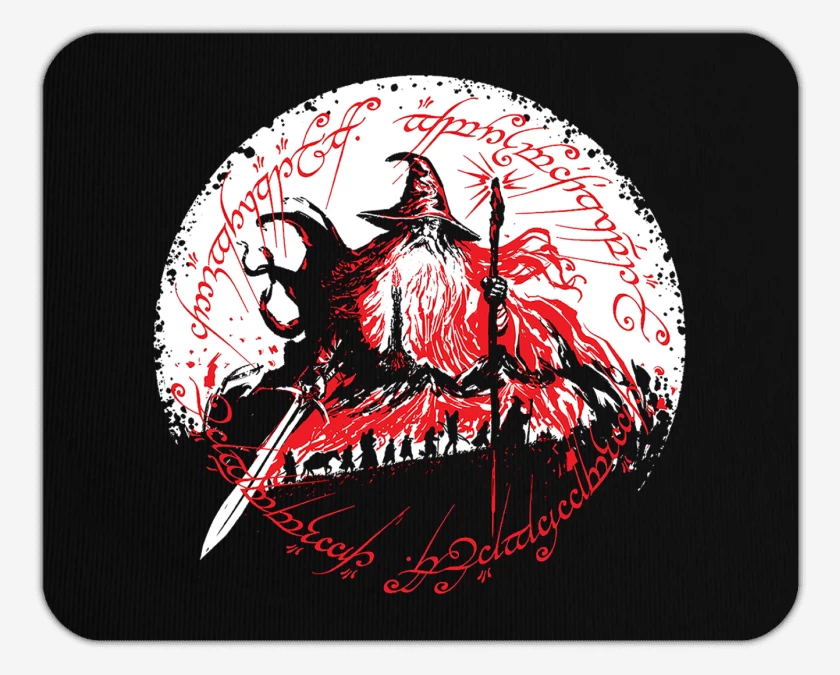 Mousepad Señor de los Anillos Gandalf Comunidad