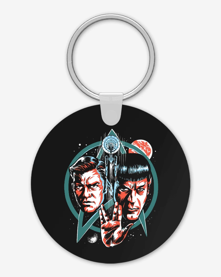 Llavero Star Trek Spock & Tiberius
