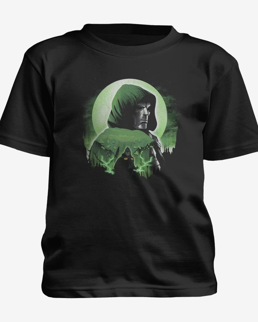Polera de niño Negro de Doom Dr