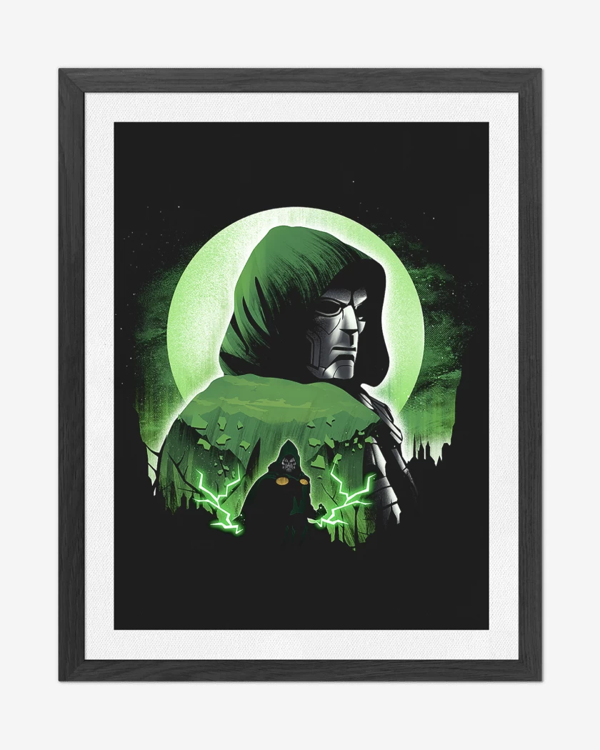 Cuadro decorativo Negro de Doom Dr