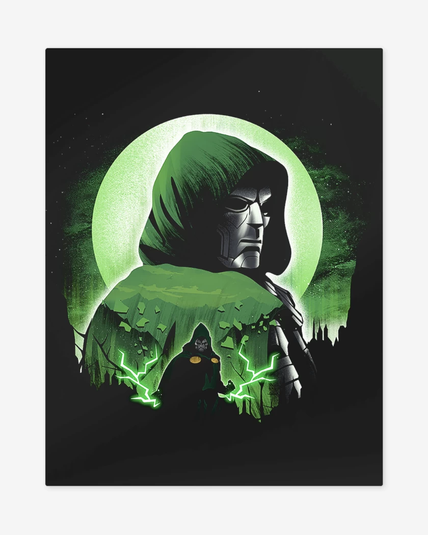 Print metalico Doom Dr