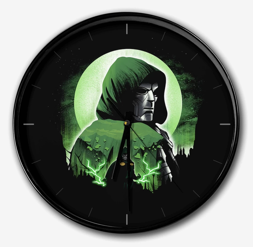 Reloj Negro de Doom Dr