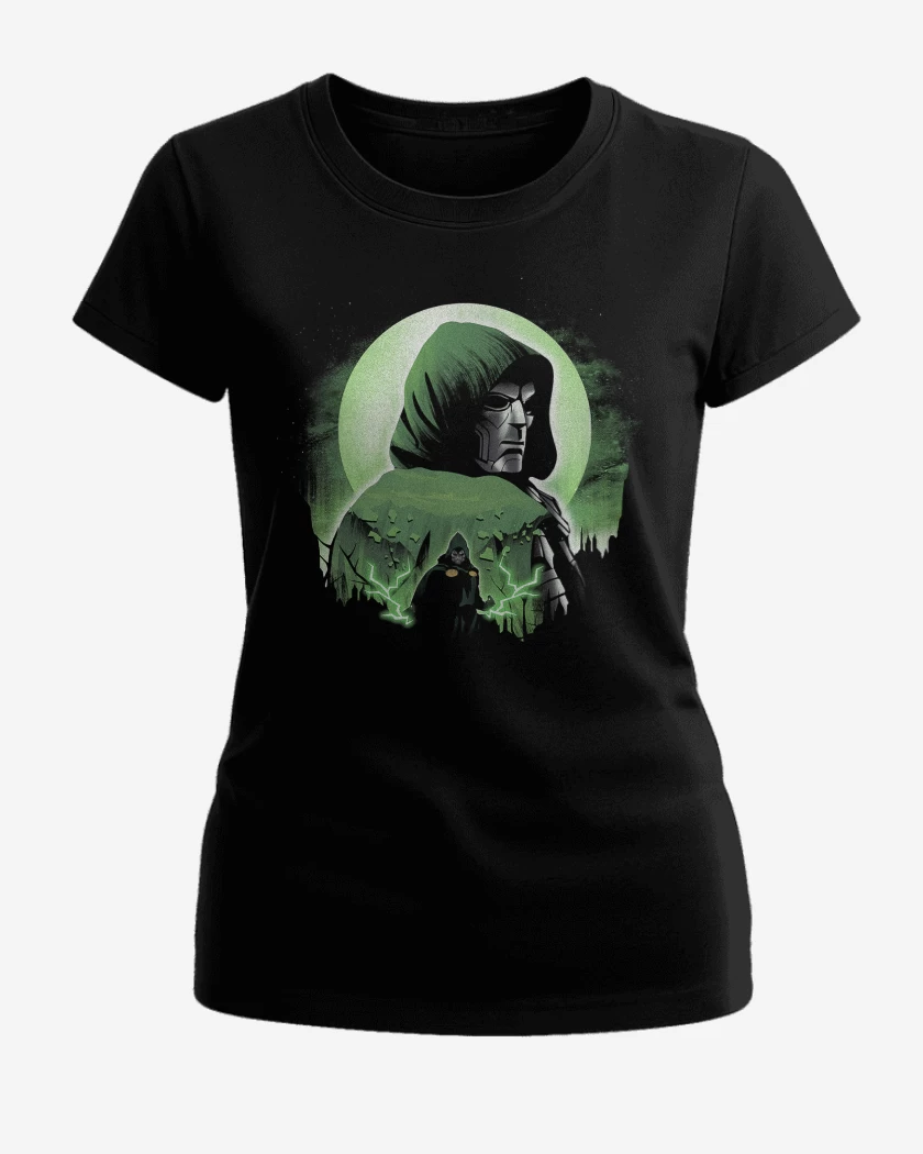 Polera de Mujer Negro de Doom Dr