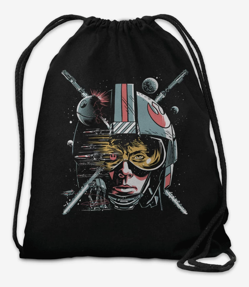 Mochila Negro de Luke Skywalker Star Wars