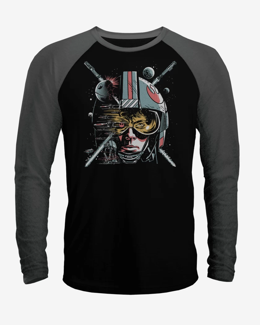 Polera Raglan Luke Skywalker Star Wars